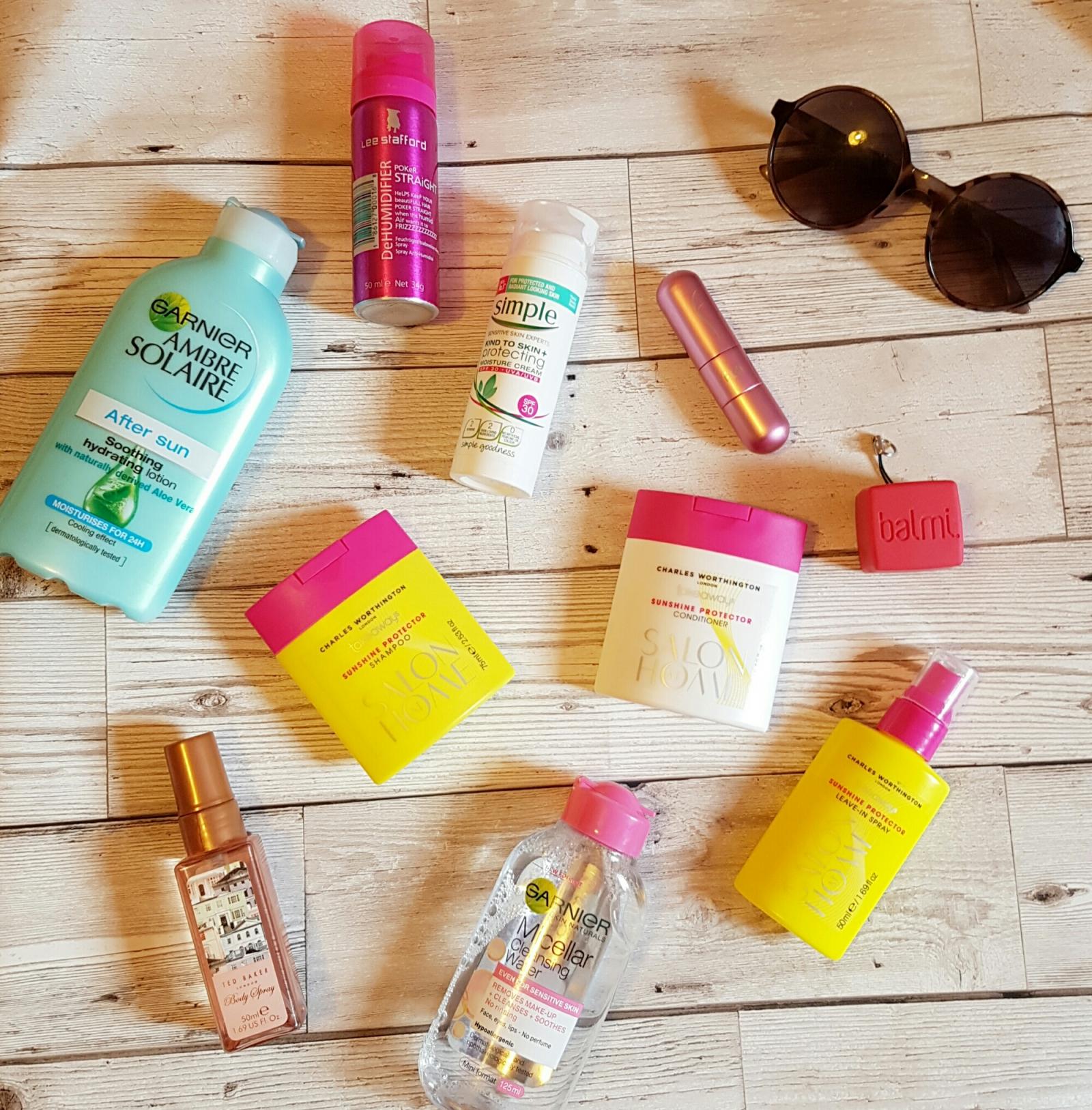 travel beauty essentials
