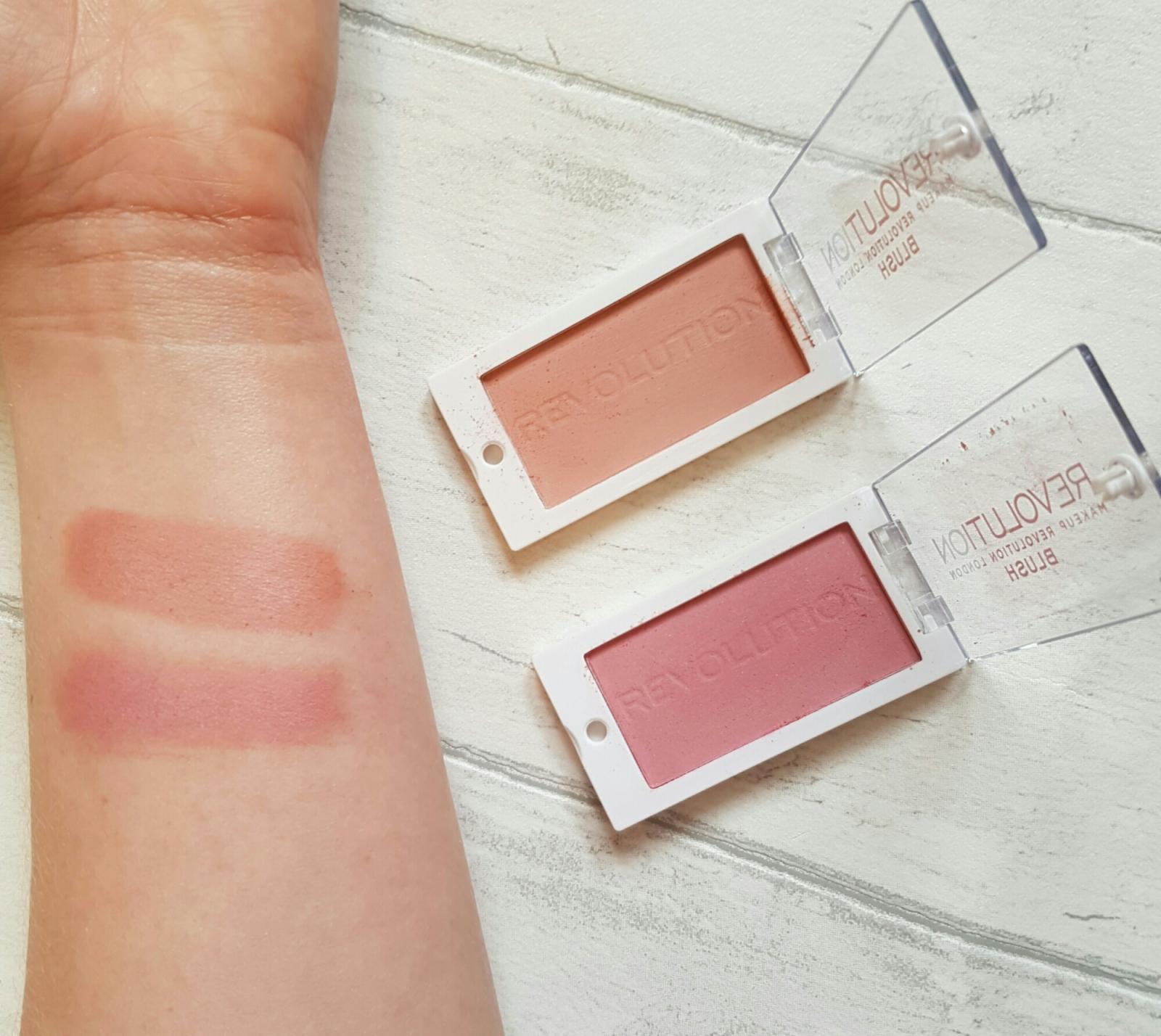 makeup revolution blusher now and love