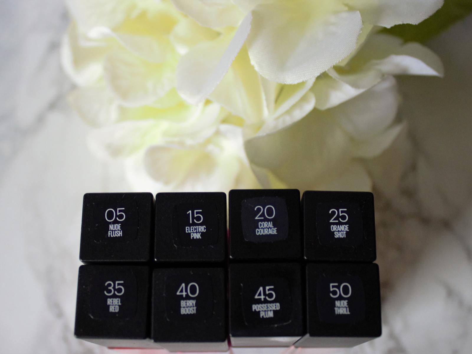 Maybelline Vivid Matte Liquid Lipsticks