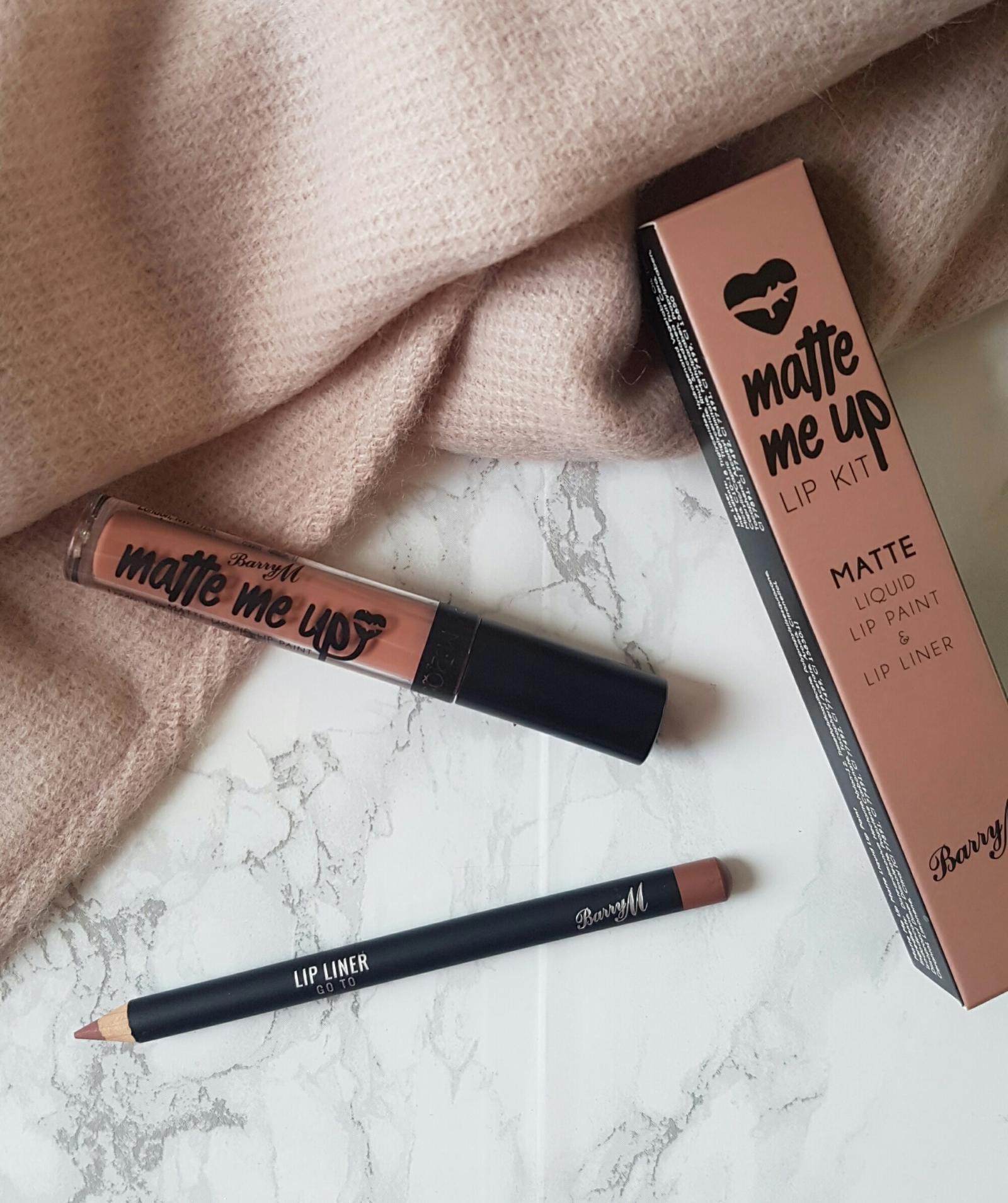 The best liquid lip kit? Barry M Matte Me Up Liquid Lip Kit in Go To