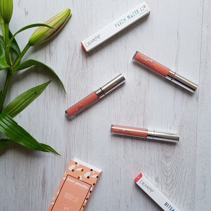 colourpop just peachy