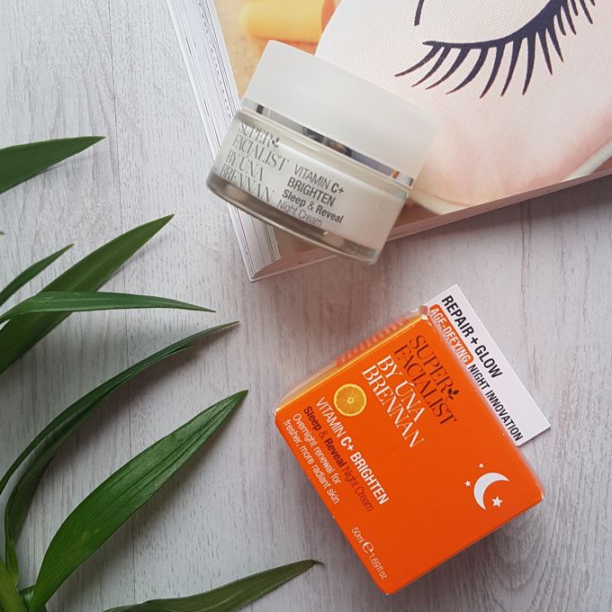 super facialist vitamin c sleep & reveal night cream