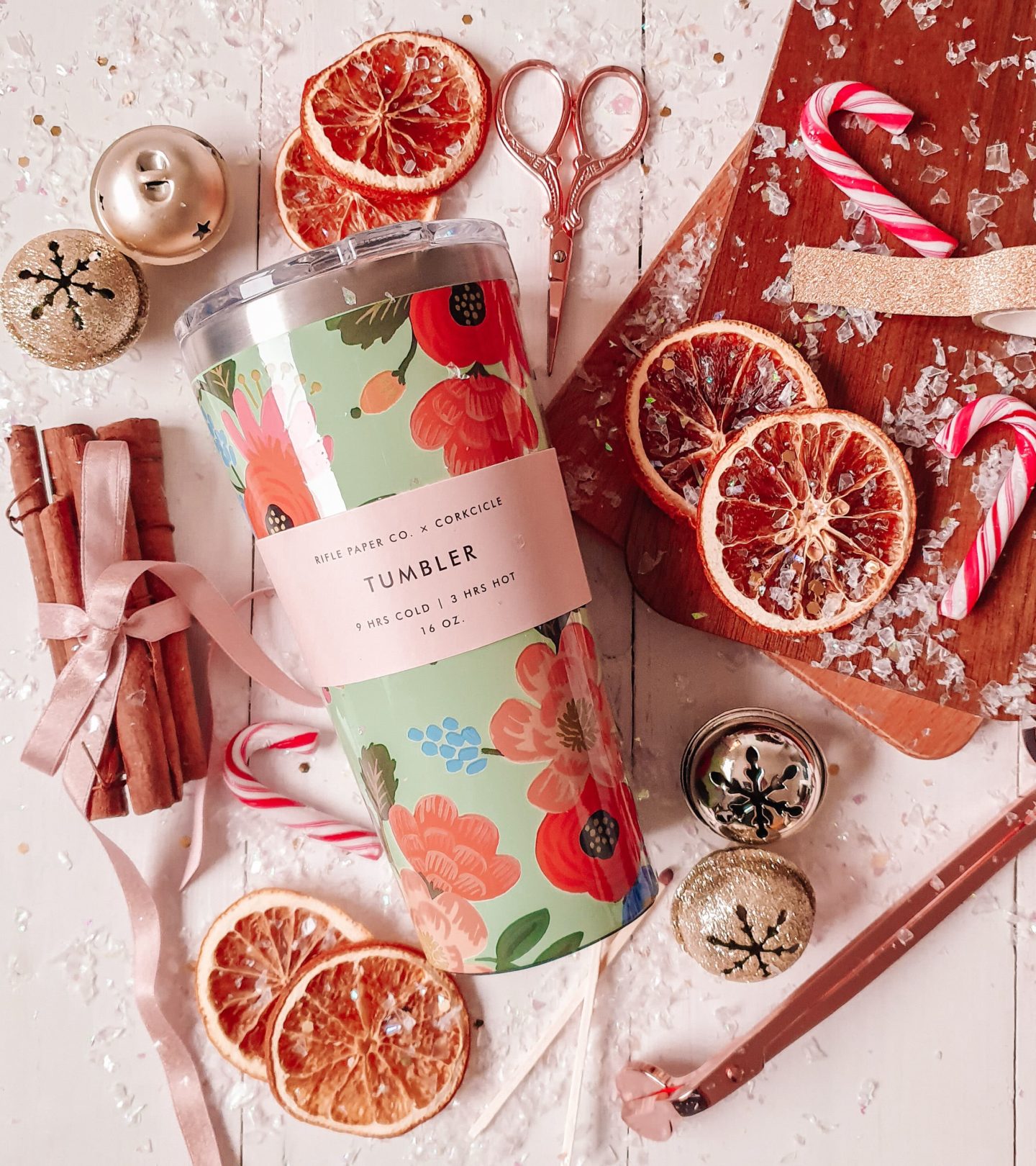 Corkcicle x Rifle Paper Co Tumbler 