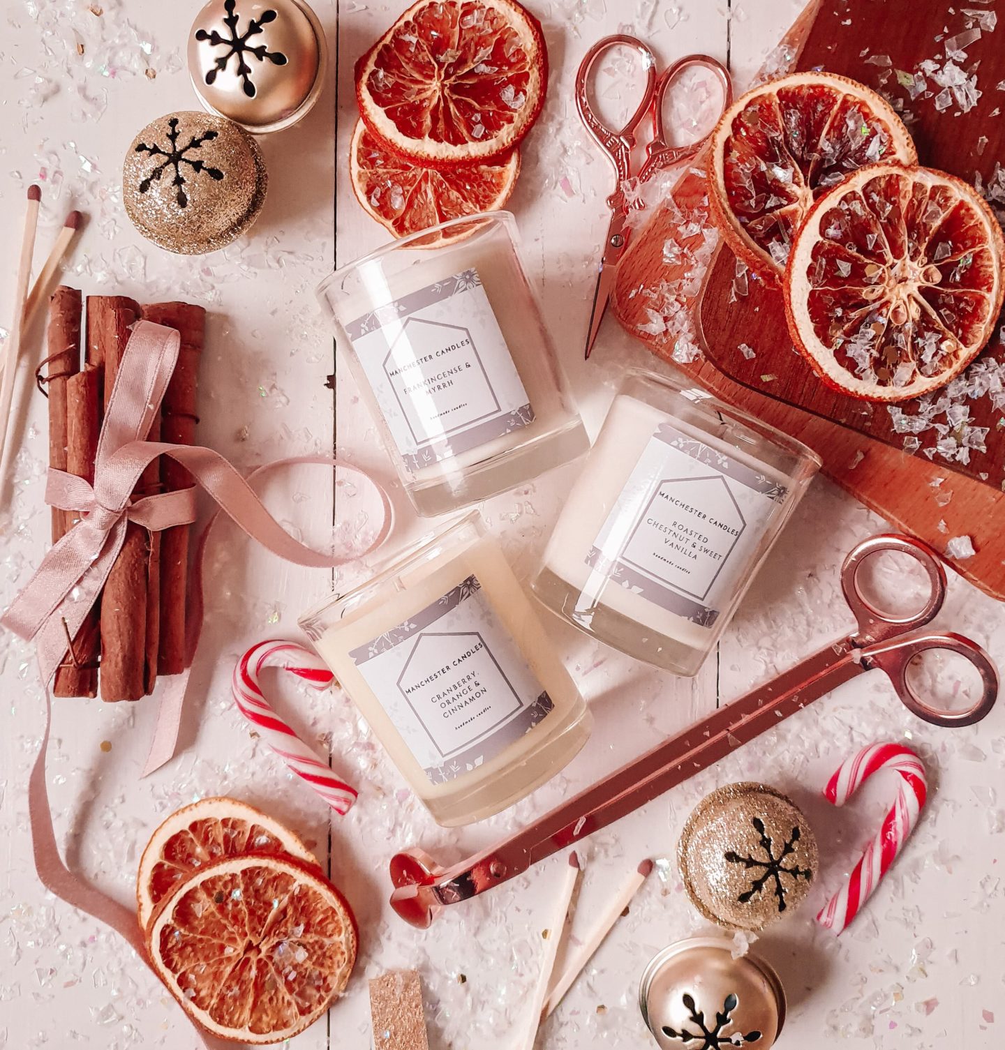 Manchester Candles Christmas Votive Set