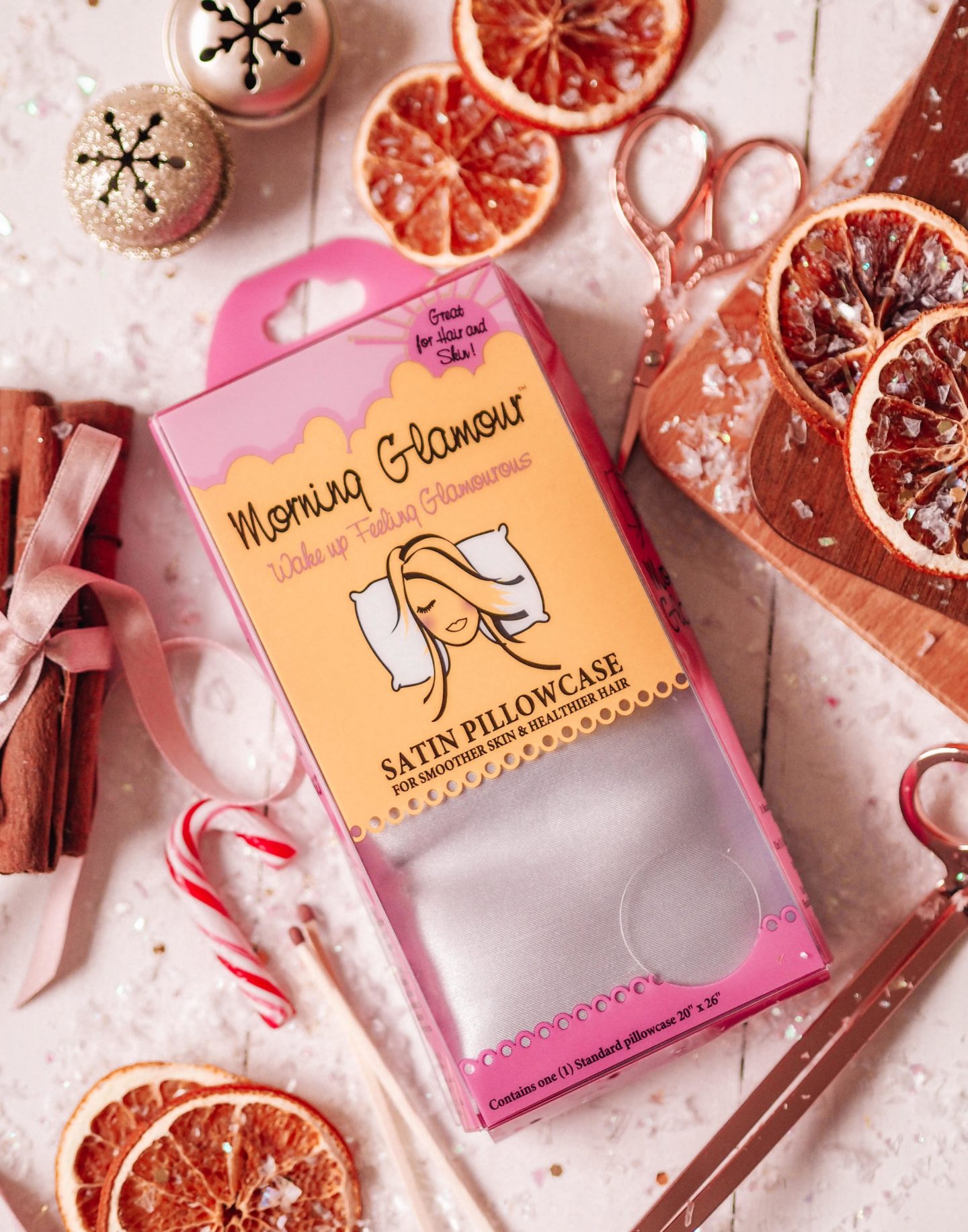 Morning Glamour Satin Pillowcases